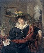 Charles Van Beveren Carolina Frederica Kerst oil painting artist